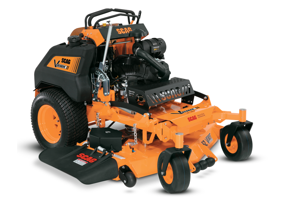 Scag® SVRII – V‑Ride II 48in Stand‑On Mower | 25HP Kohler® EFI Engine
